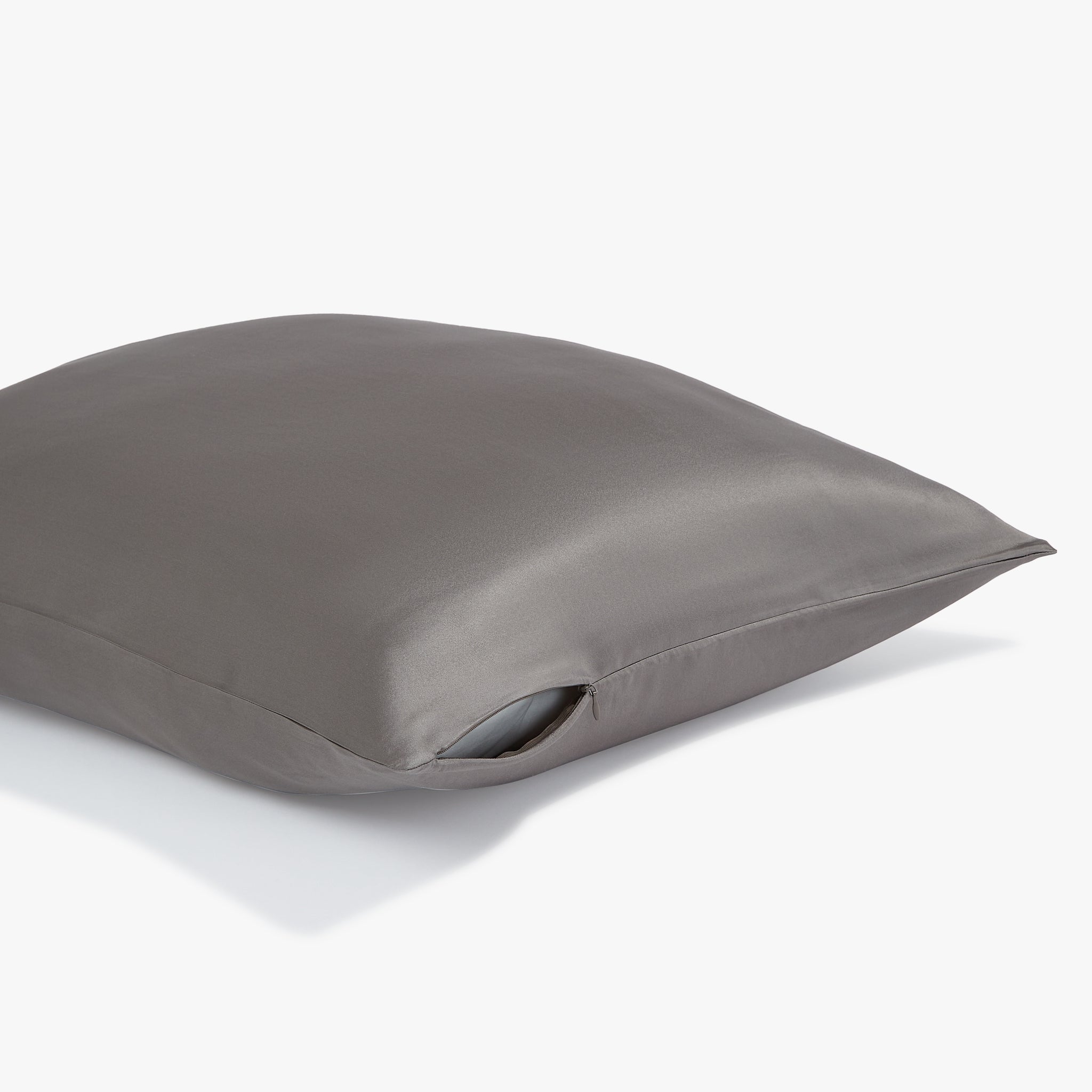 Biohack World Silk Pillow Case Grey