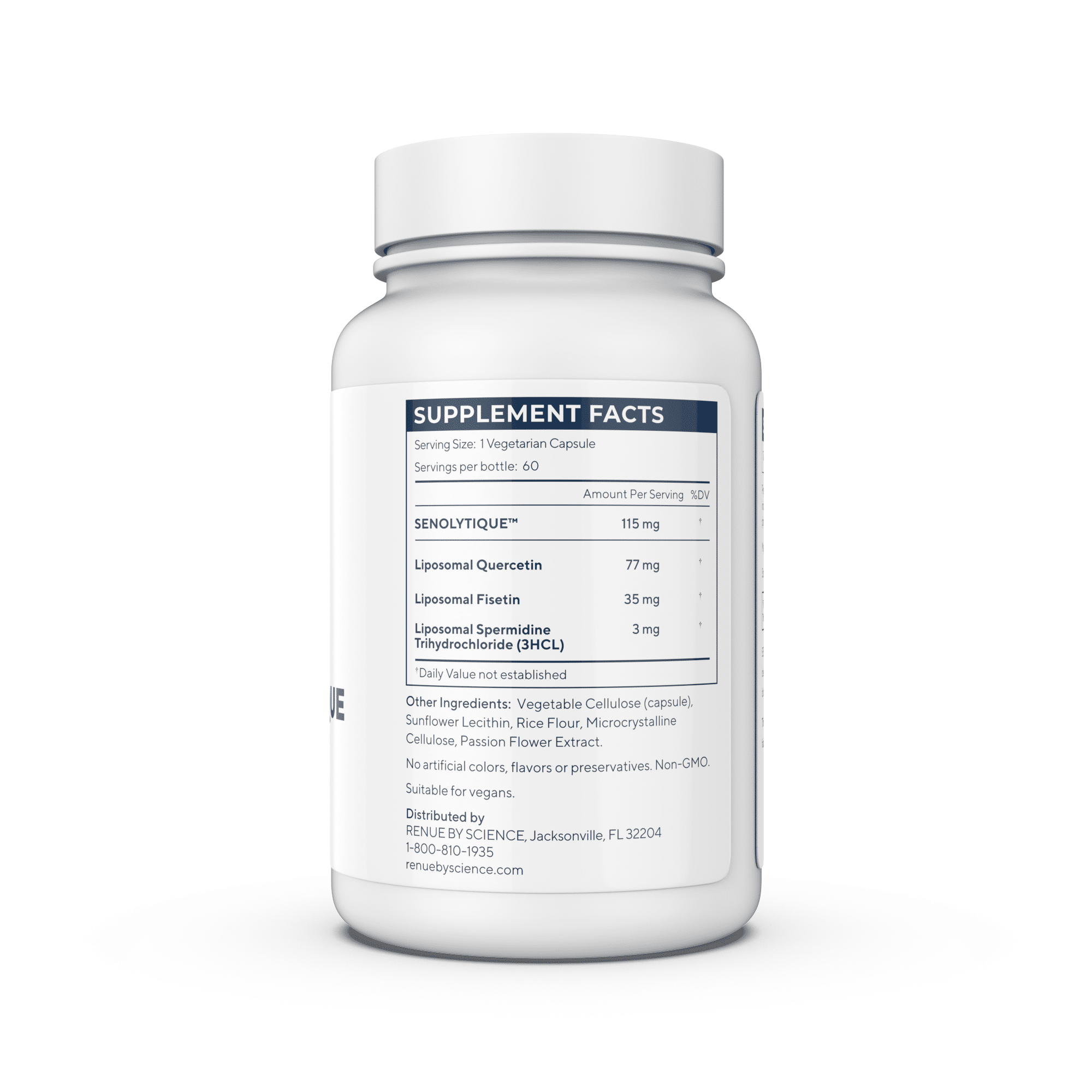 Senolytique (Senolytic) - Liposomal Quercetin, Fisetin, Spermidine