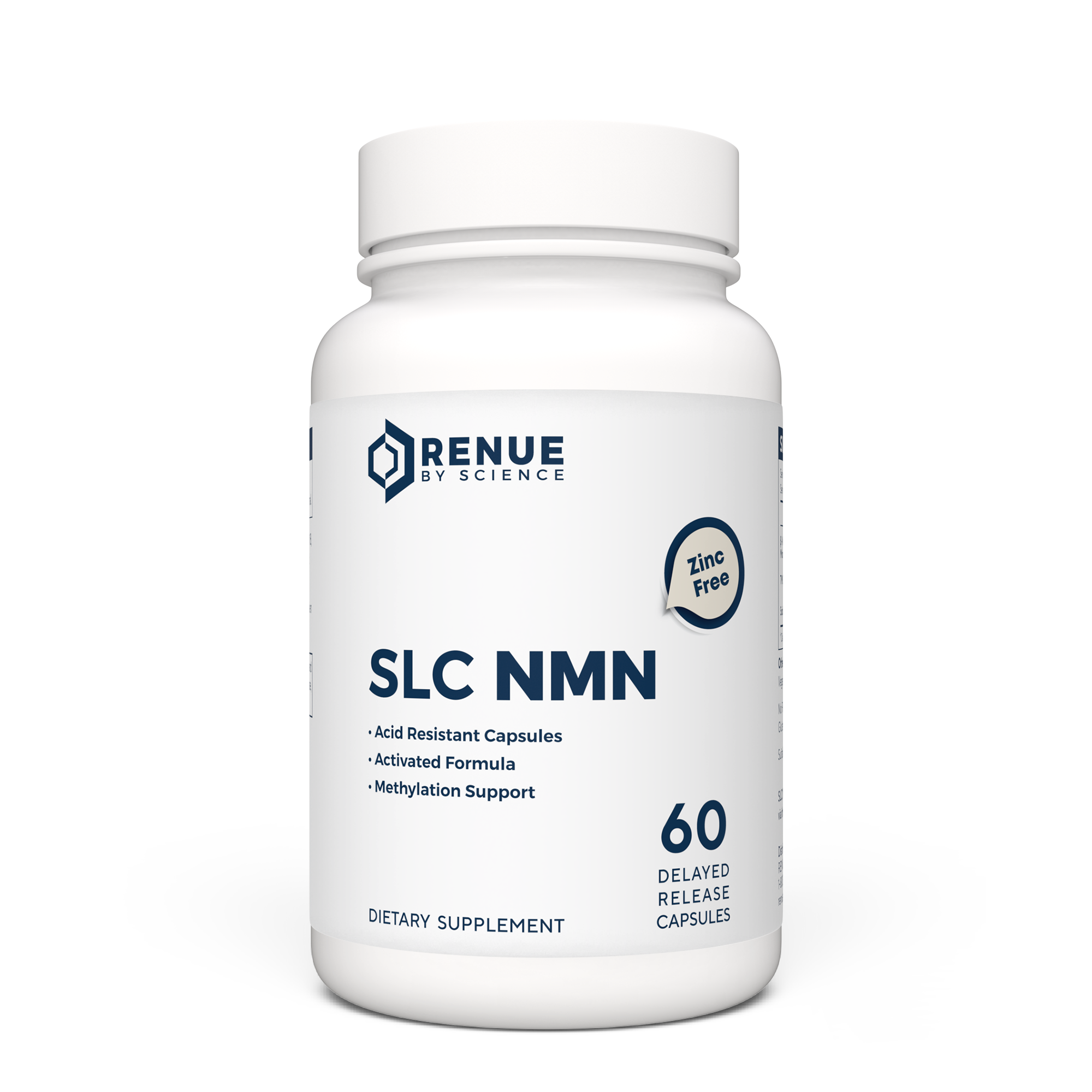 SLC Enteric NMN Zinc Free (Nicotinamide Mononucleotide, Delayed Release) 250mg