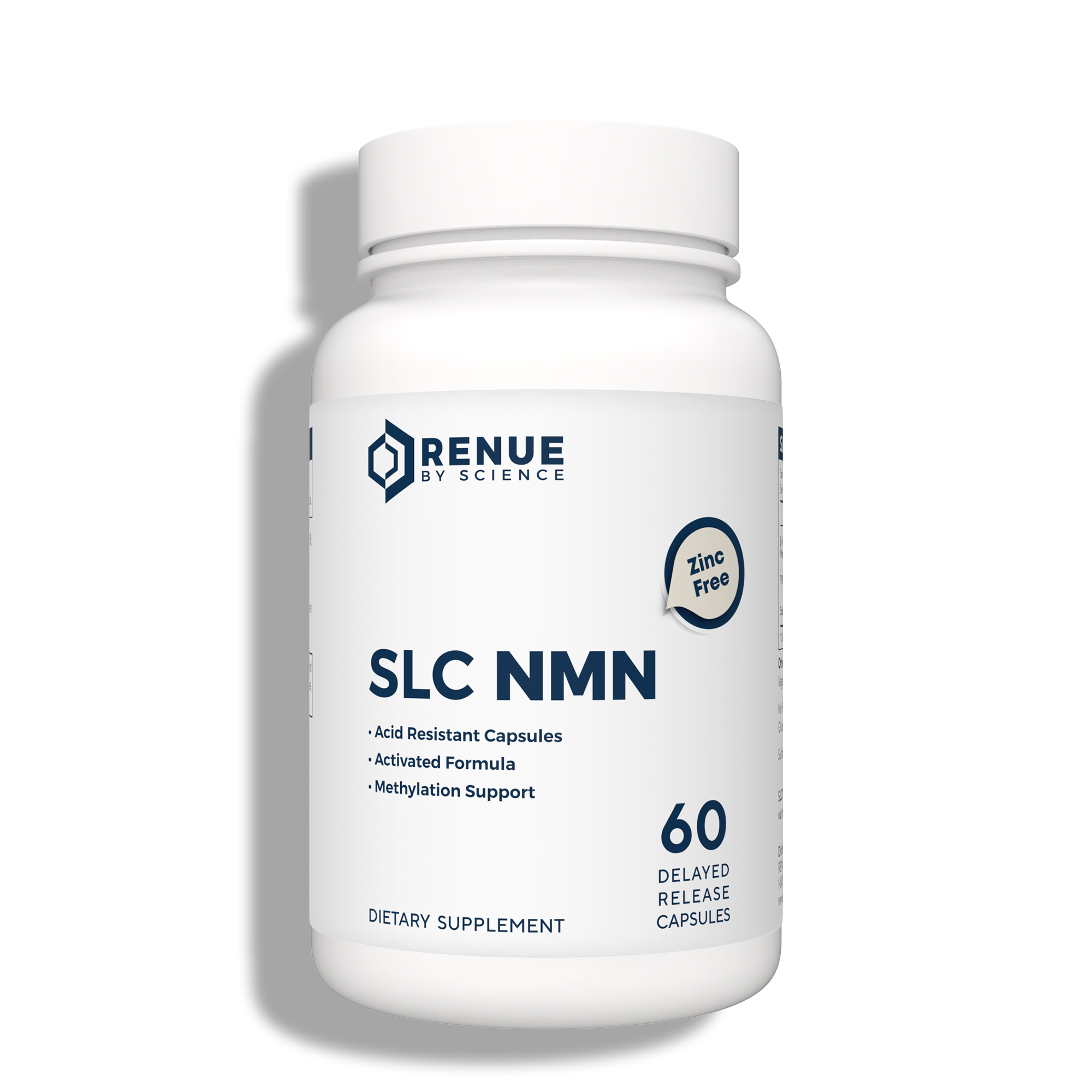 SLC Enteric NMN Zinc Free (Nicotinamide Mononucleotide, Delayed Release) 250mg