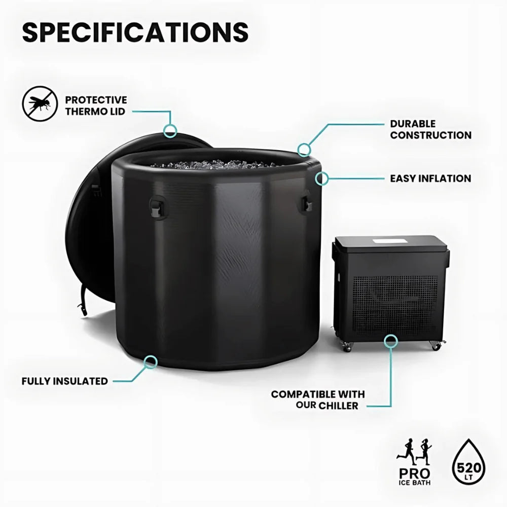 Recovery Pro Ice Barrel Specifications