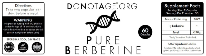 DoNotAge Pure Berberine